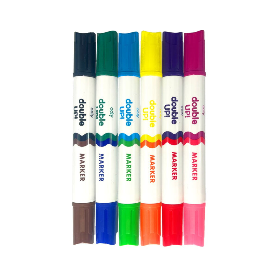 Double Up! Double-Ended Markers - Set of 6