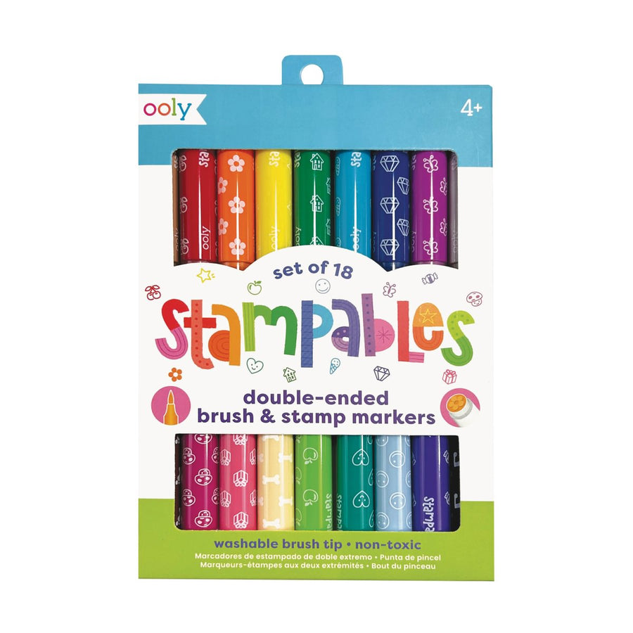 Stampables Double Ended Stamp Markers - Set of 18