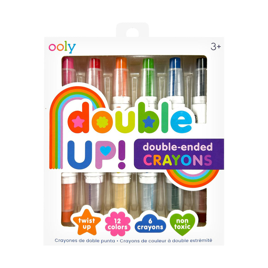 Double Up! Double-Ended Crayons - Set of 6