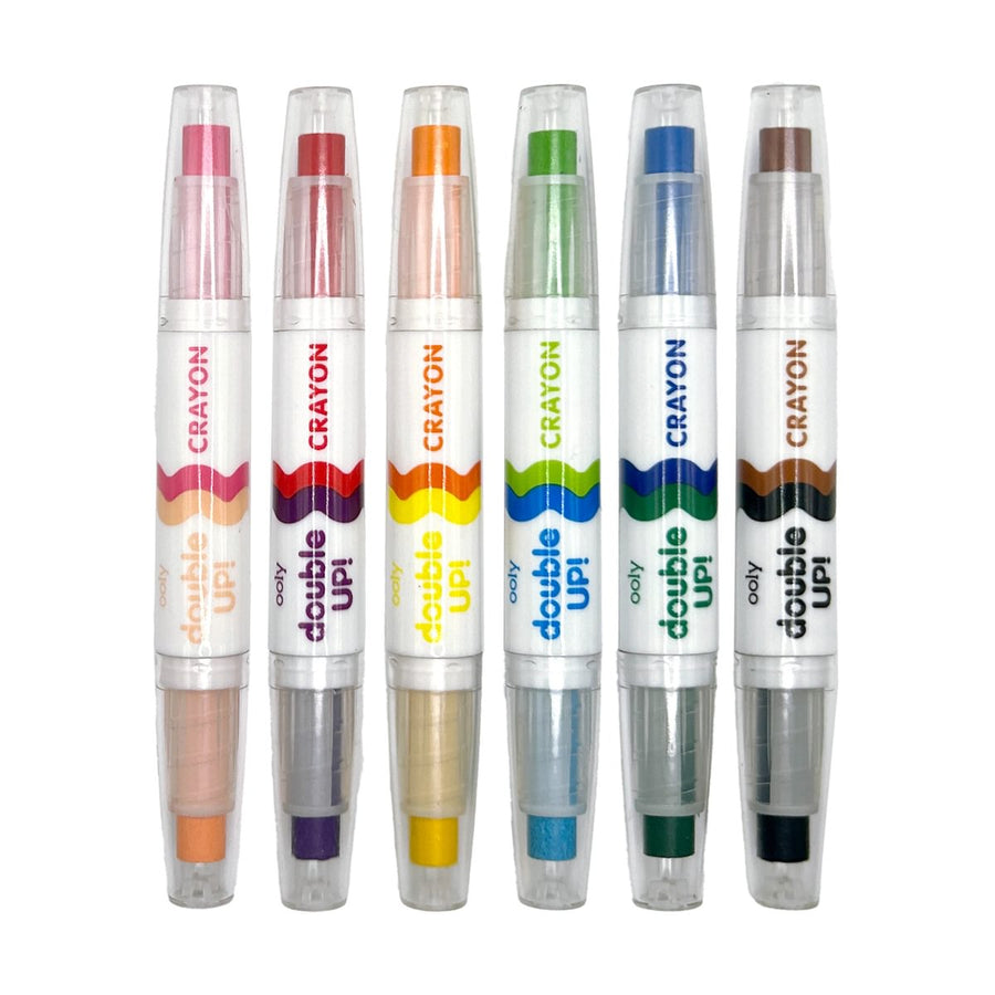 Double Up! Double-Ended Crayons - Set of 6