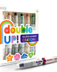 Double Up! Double-Ended Crayons - Set of 6