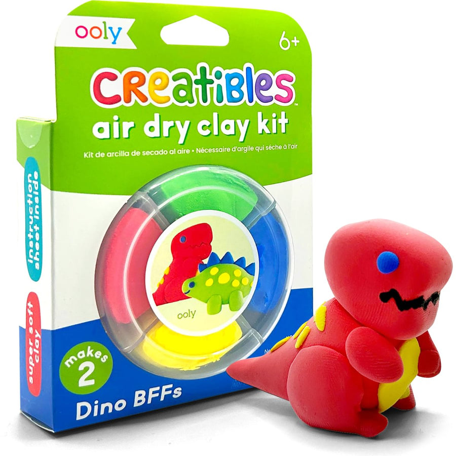 Creatibles Mini Air Dry Clay Kit - Dino BFFs