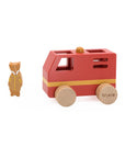 Wooden Small Fire Truck